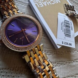 Women's Darci MK3353 Rose Gold Stainless-Steel Quartz Fashion Watch